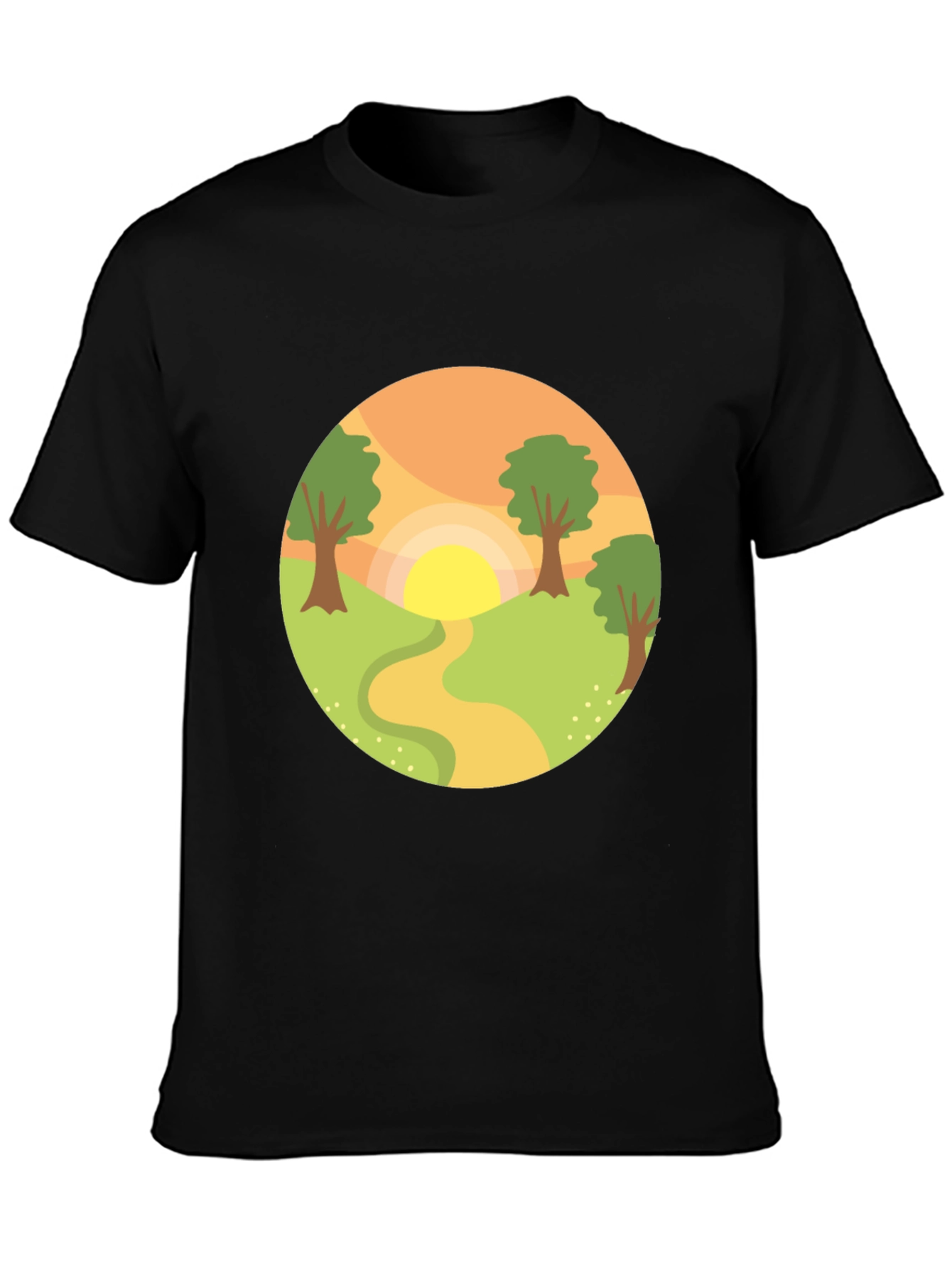 Nature Path Graphic T-Shirt