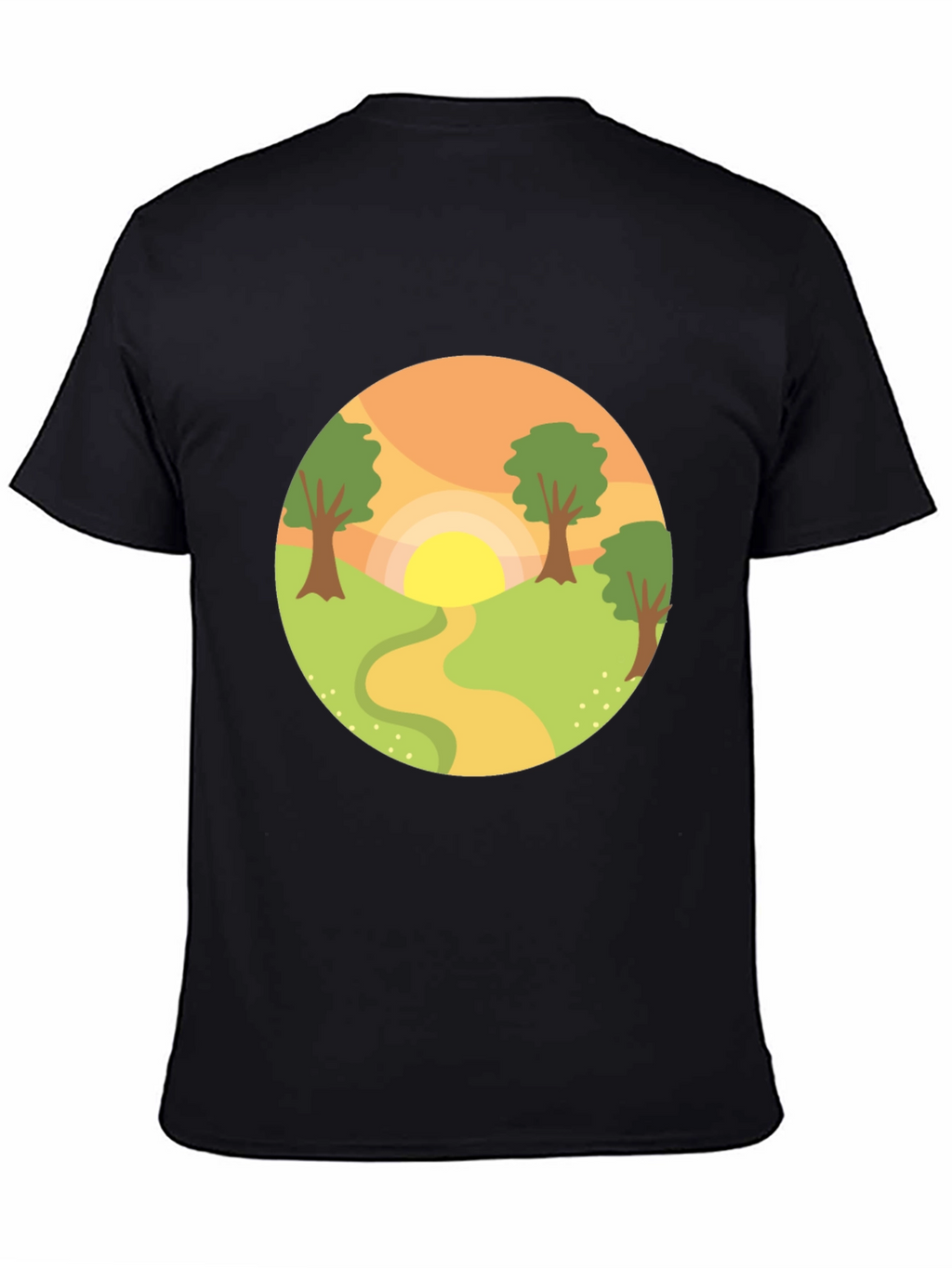 Nature Path Graphic T-Shirt