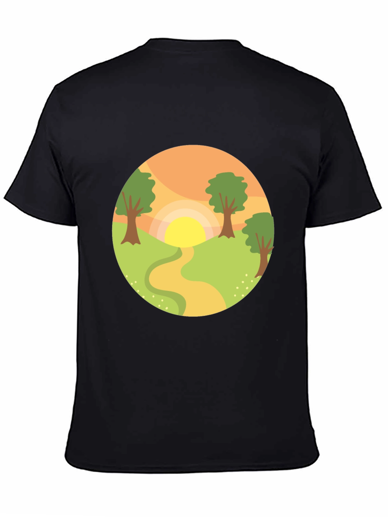 Nature Path Graphic T-Shirt