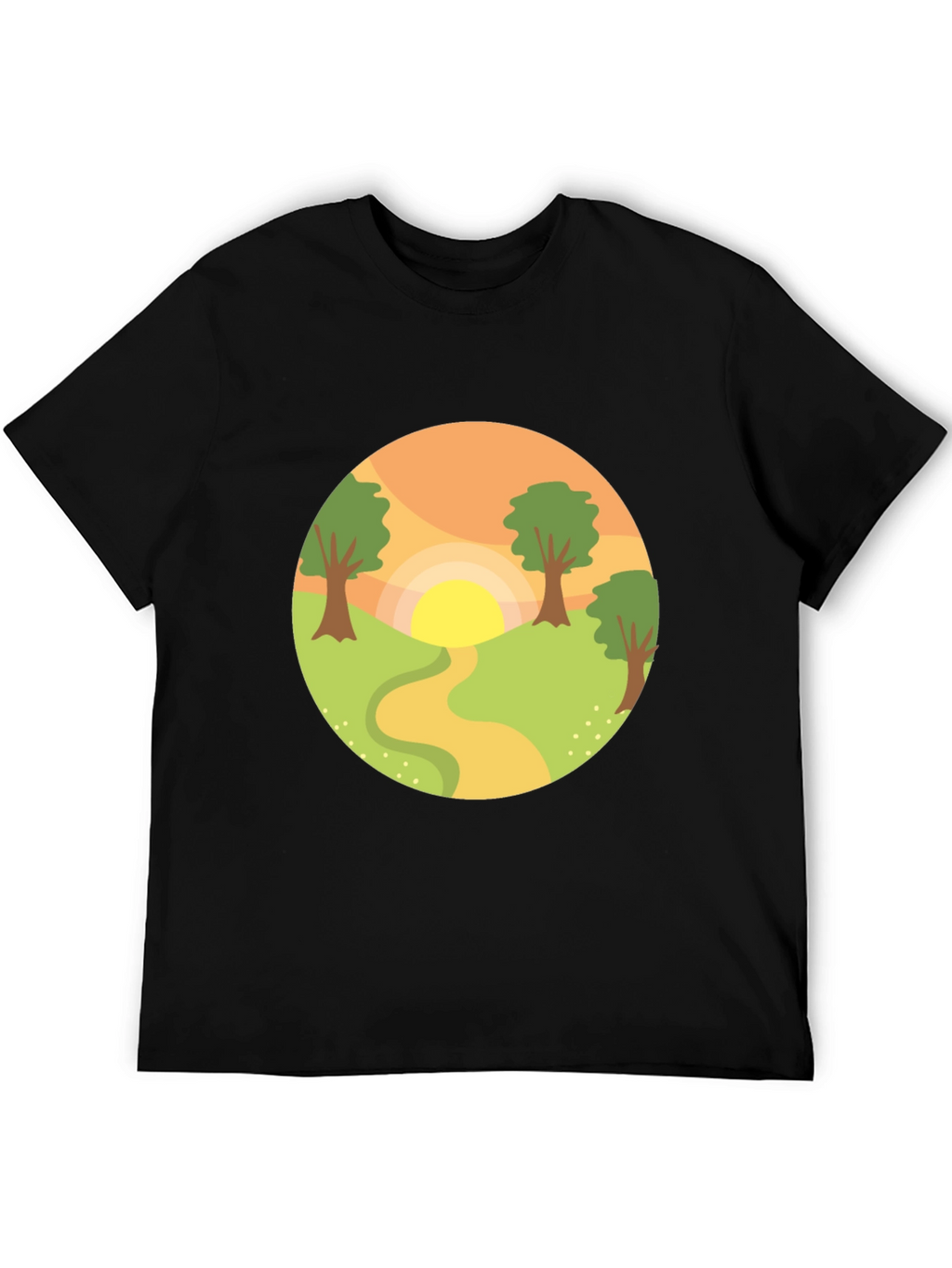 Nature Path Graphic T-Shirt