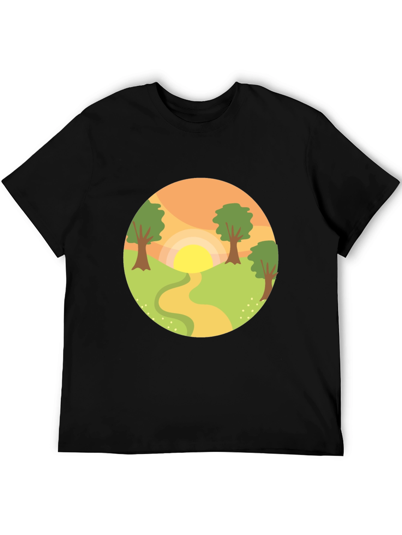 Nature Path Graphic T-Shirt