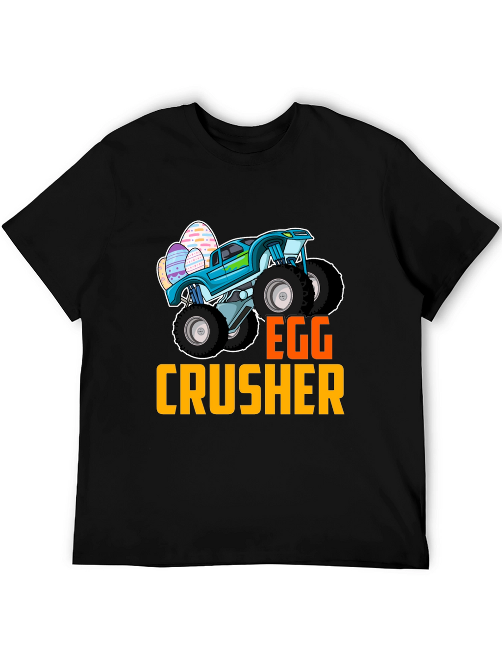 Egg Crusher Monster Truck Easter T-Shirt
