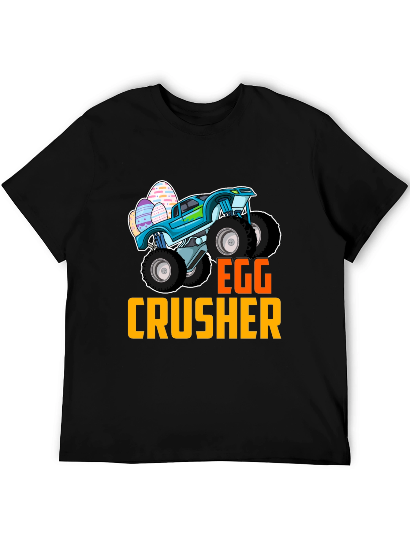 Egg Crusher Monster Truck Easter T-Shirt