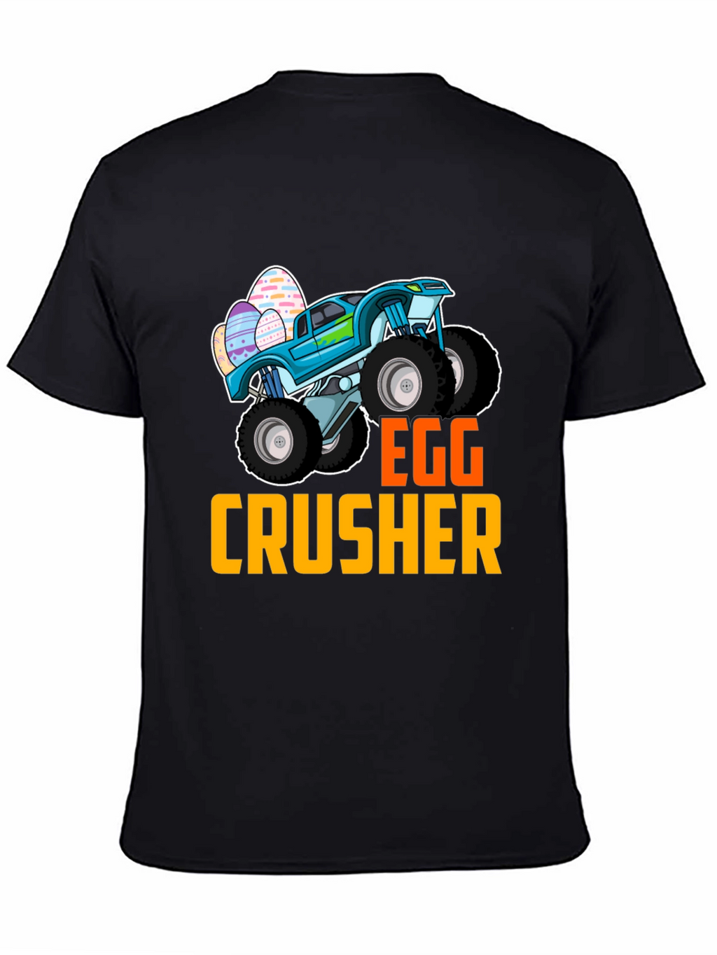Egg Crusher Monster Truck Easter T-Shirt