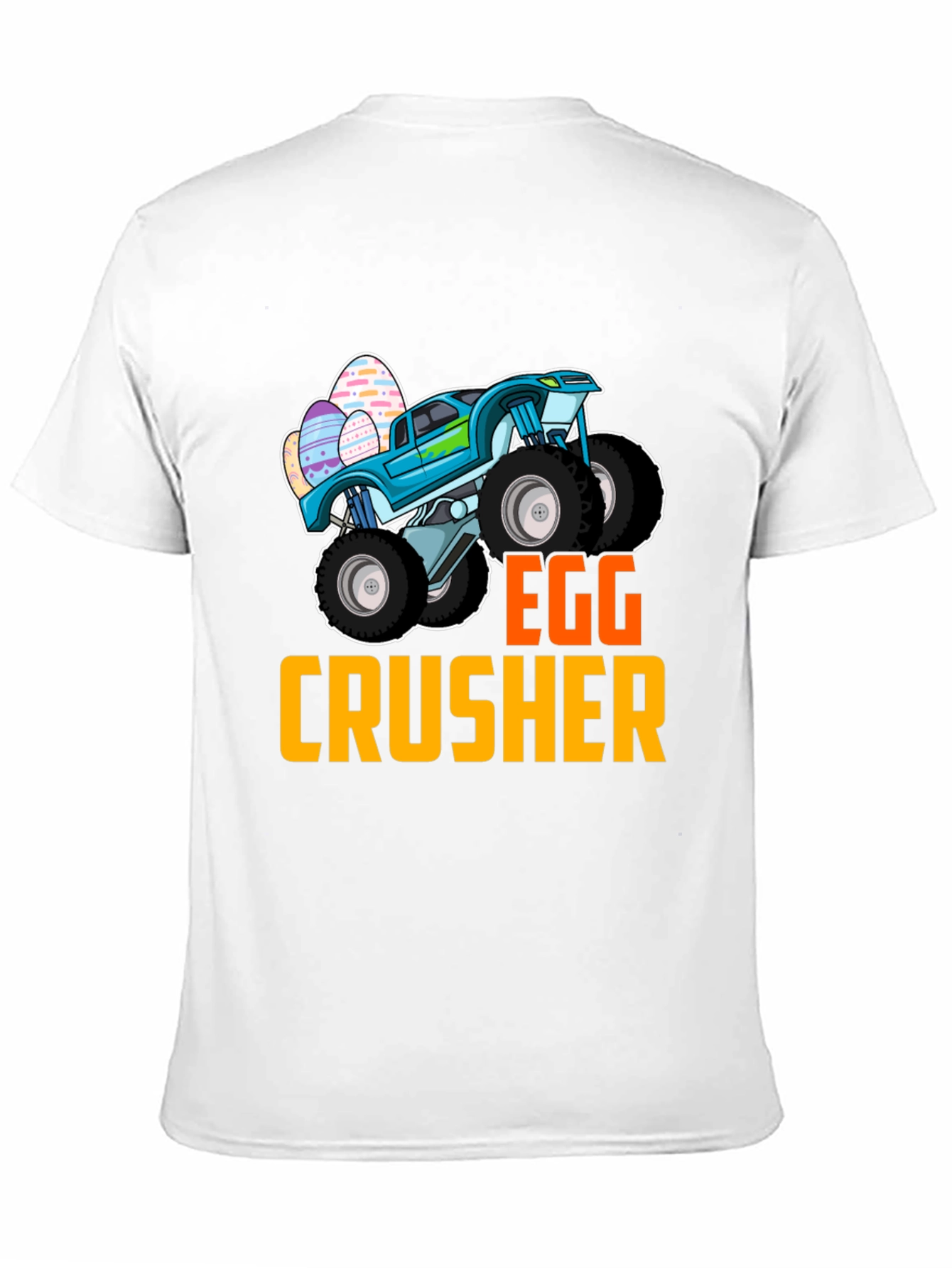 Egg Crusher Monster Truck Easter T-Shirt