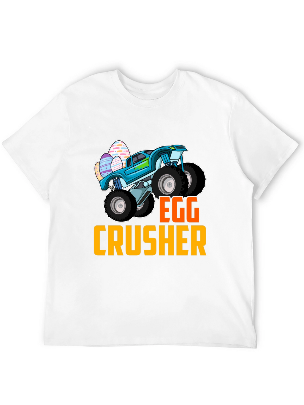 Egg Crusher Monster Truck Easter T-Shirt