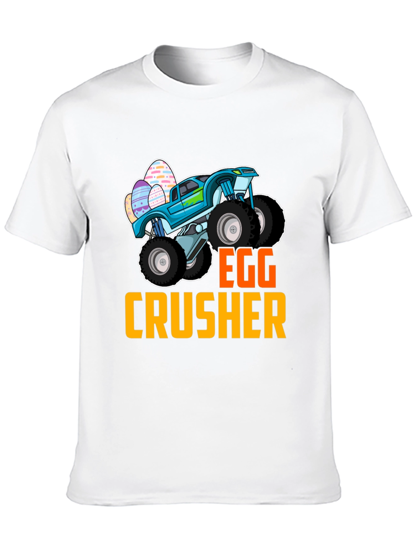 Egg Crusher Monster Truck Easter T-Shirt