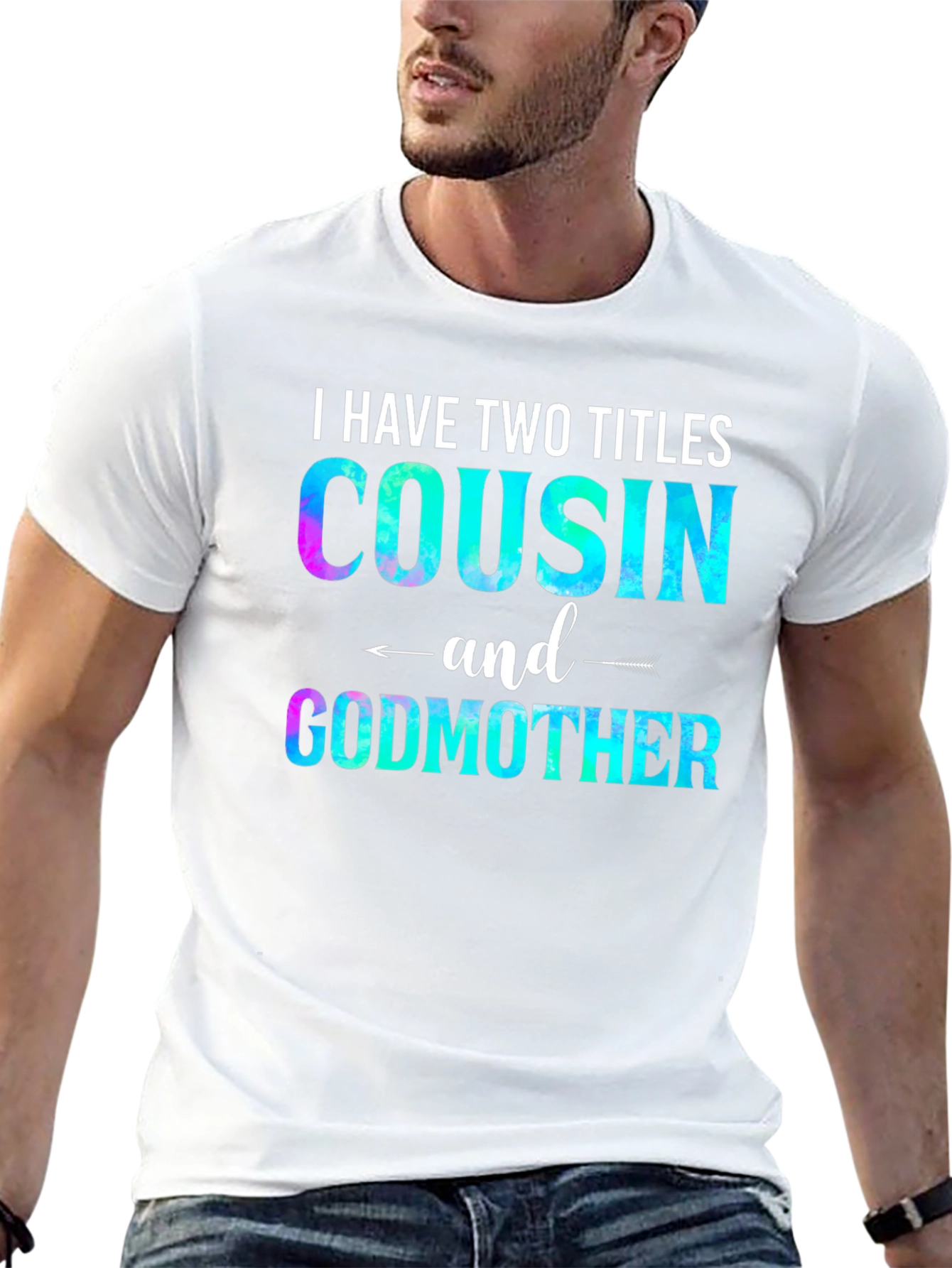 Cousin and Godmother Graphic T-Shirt