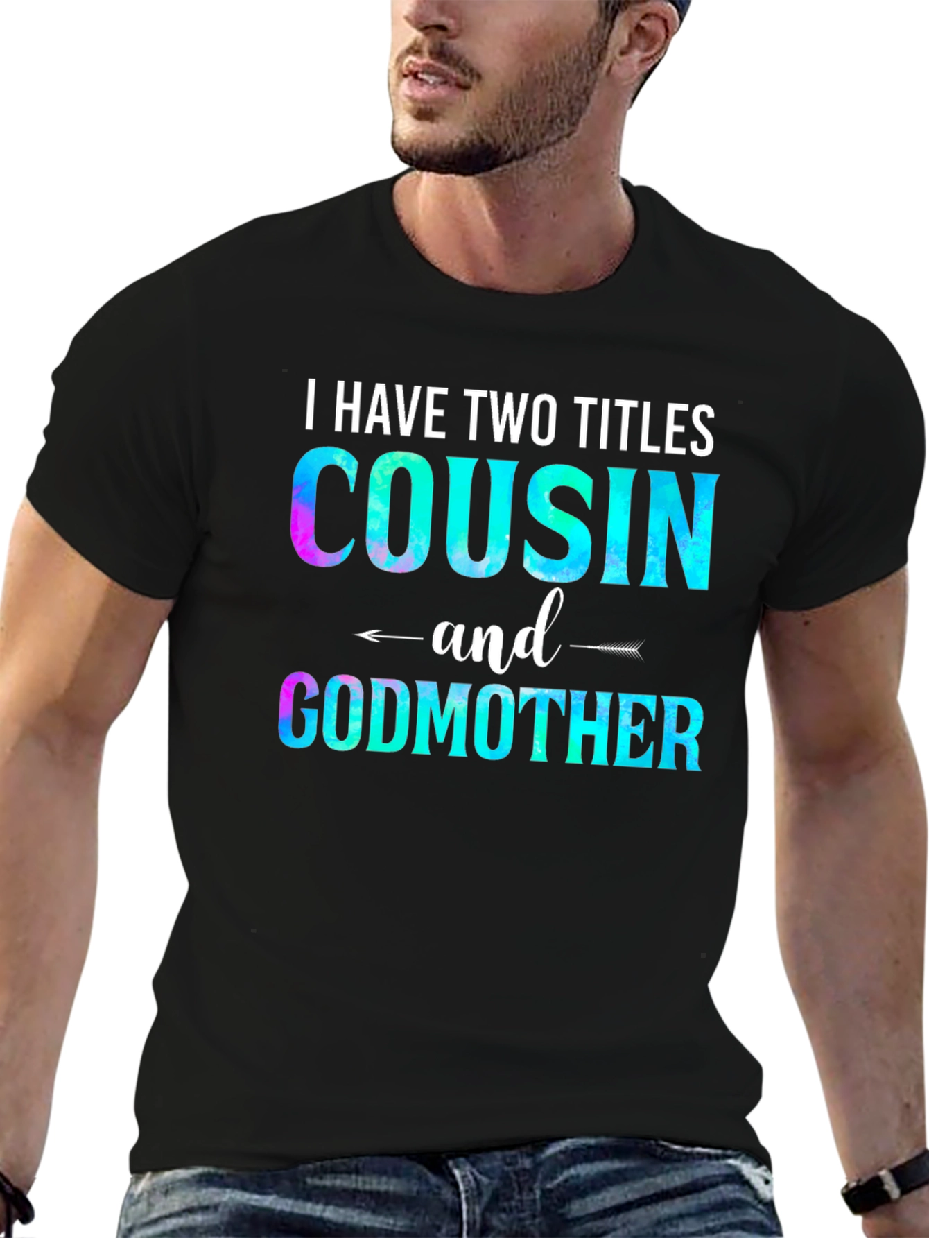 Cousin and Godmother Graphic T-Shirt