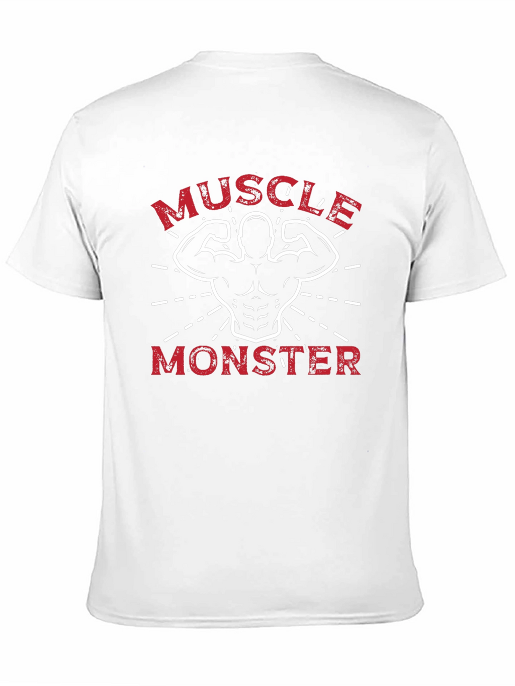 Muscle Monster T-Shirt - Gym Motivation