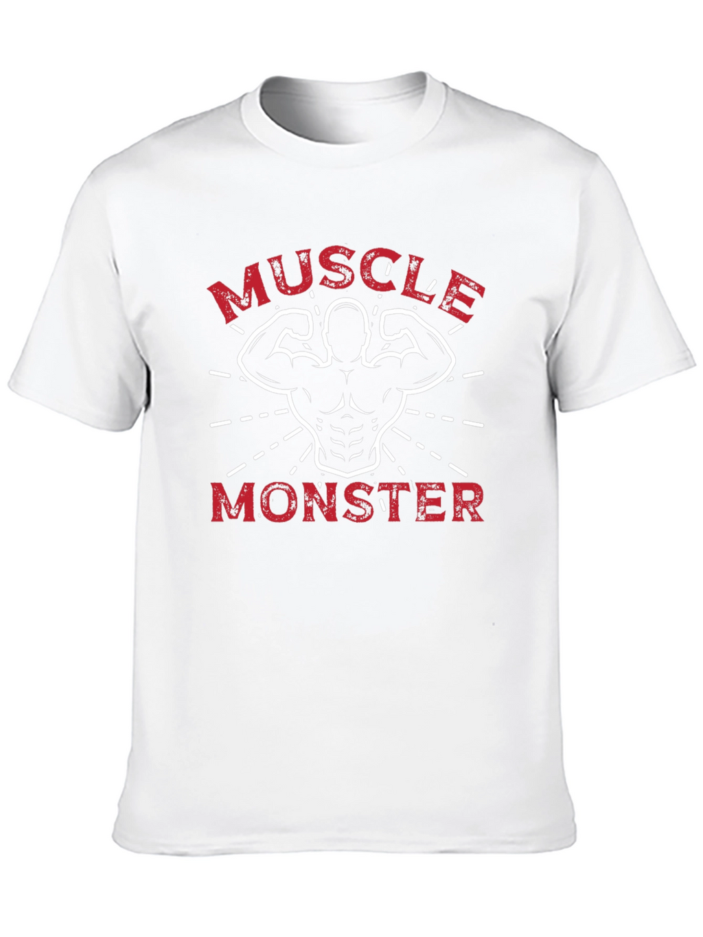 Muscle Monster T-Shirt - Gym Motivation