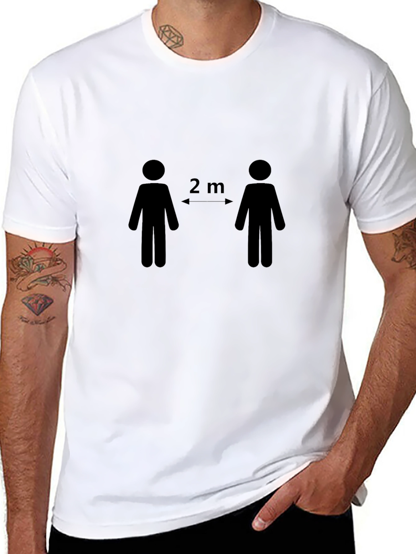 Social Distancing T-Shirt - Stay Safe!