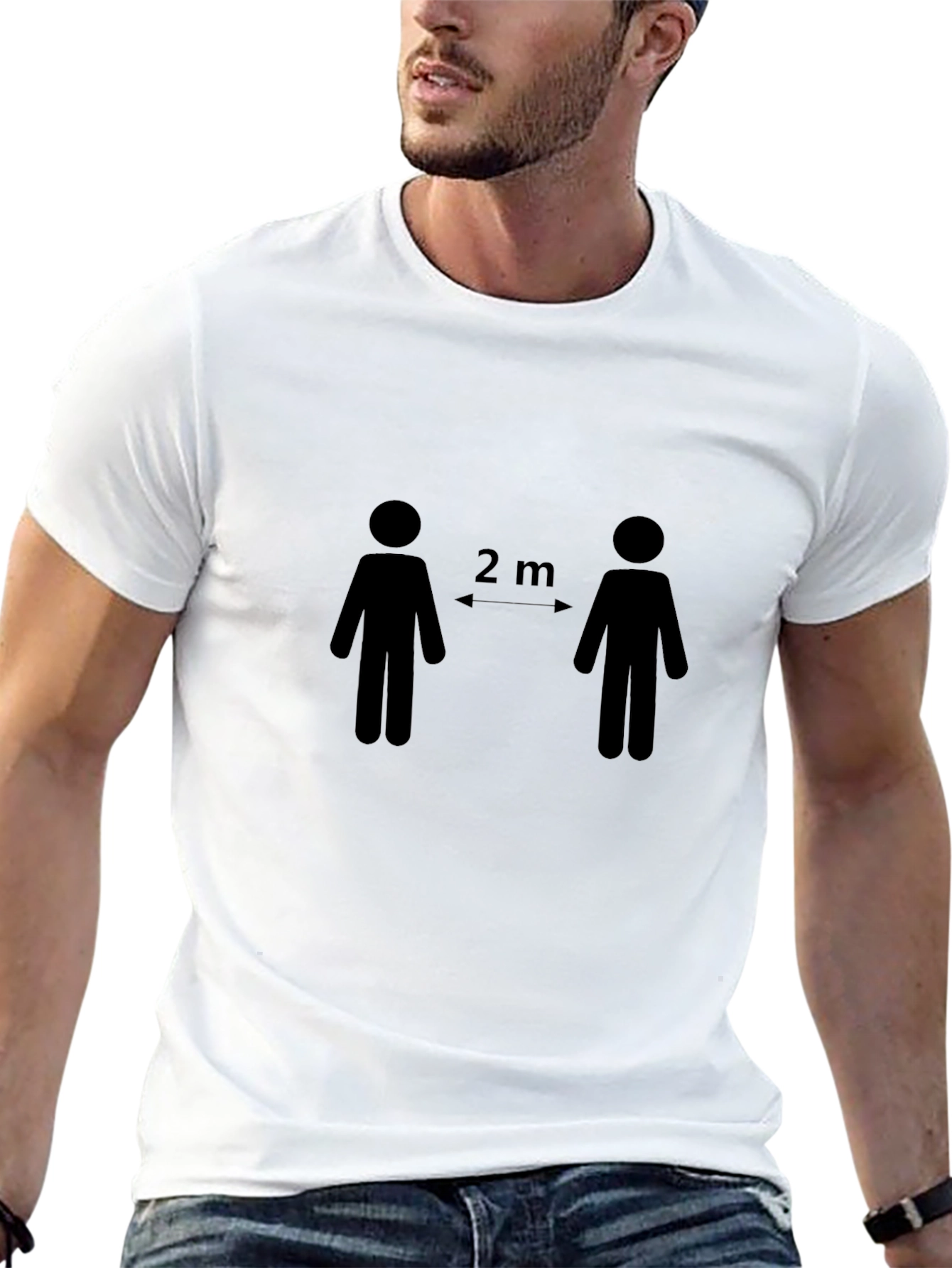 Social Distancing T-Shirt - Stay Safe!
