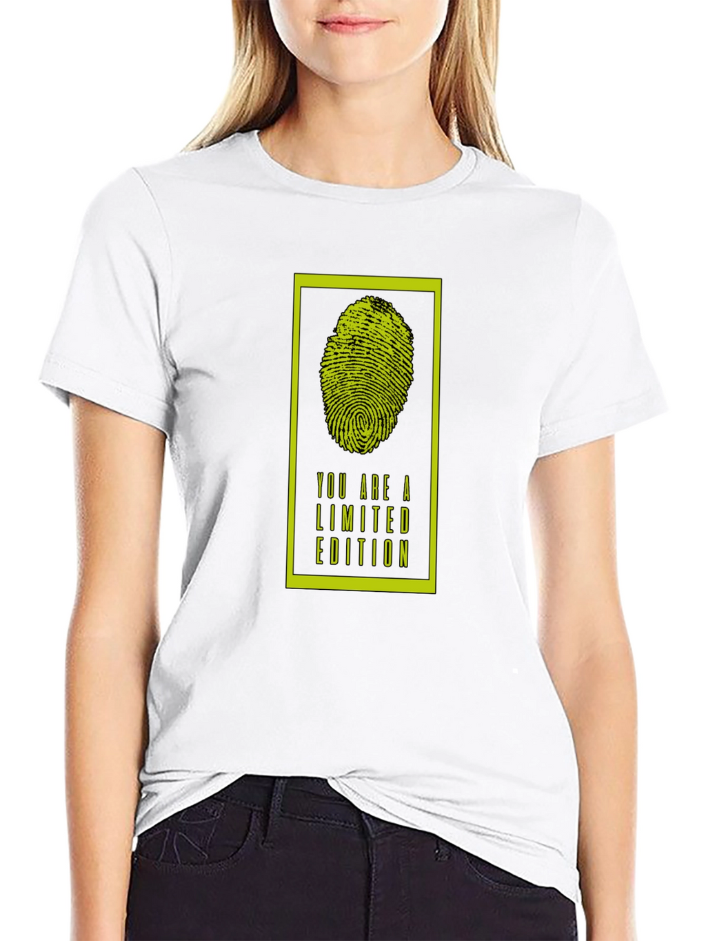 Limited Edition Fingerprint Graphic T-Shirt