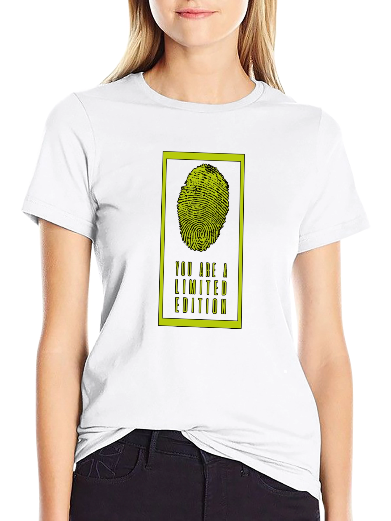 Limited Edition Fingerprint Graphic T-Shirt
