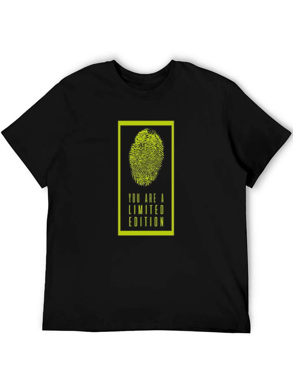 Limited Edition Fingerprint Graphic T-Shirt