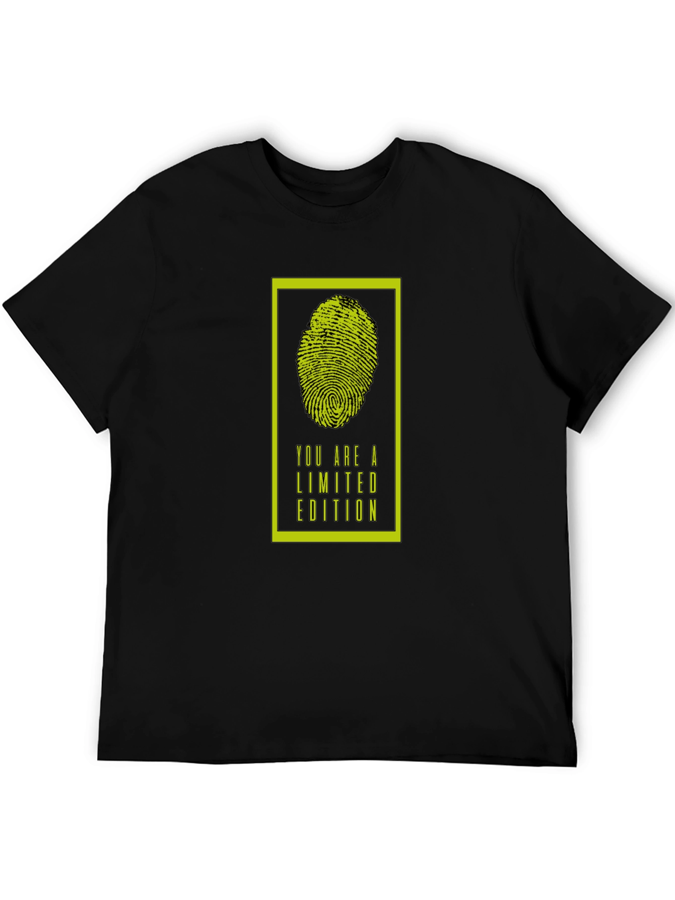 Limited Edition Fingerprint Graphic T-Shirt