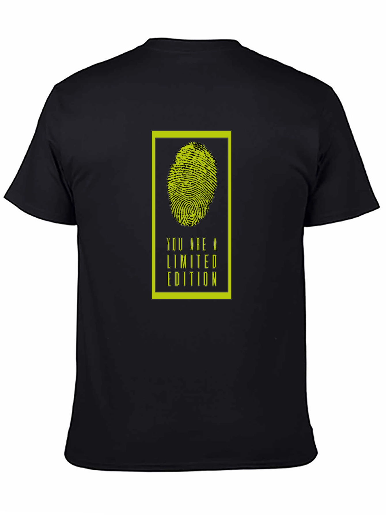 Limited Edition Fingerprint Graphic T-Shirt