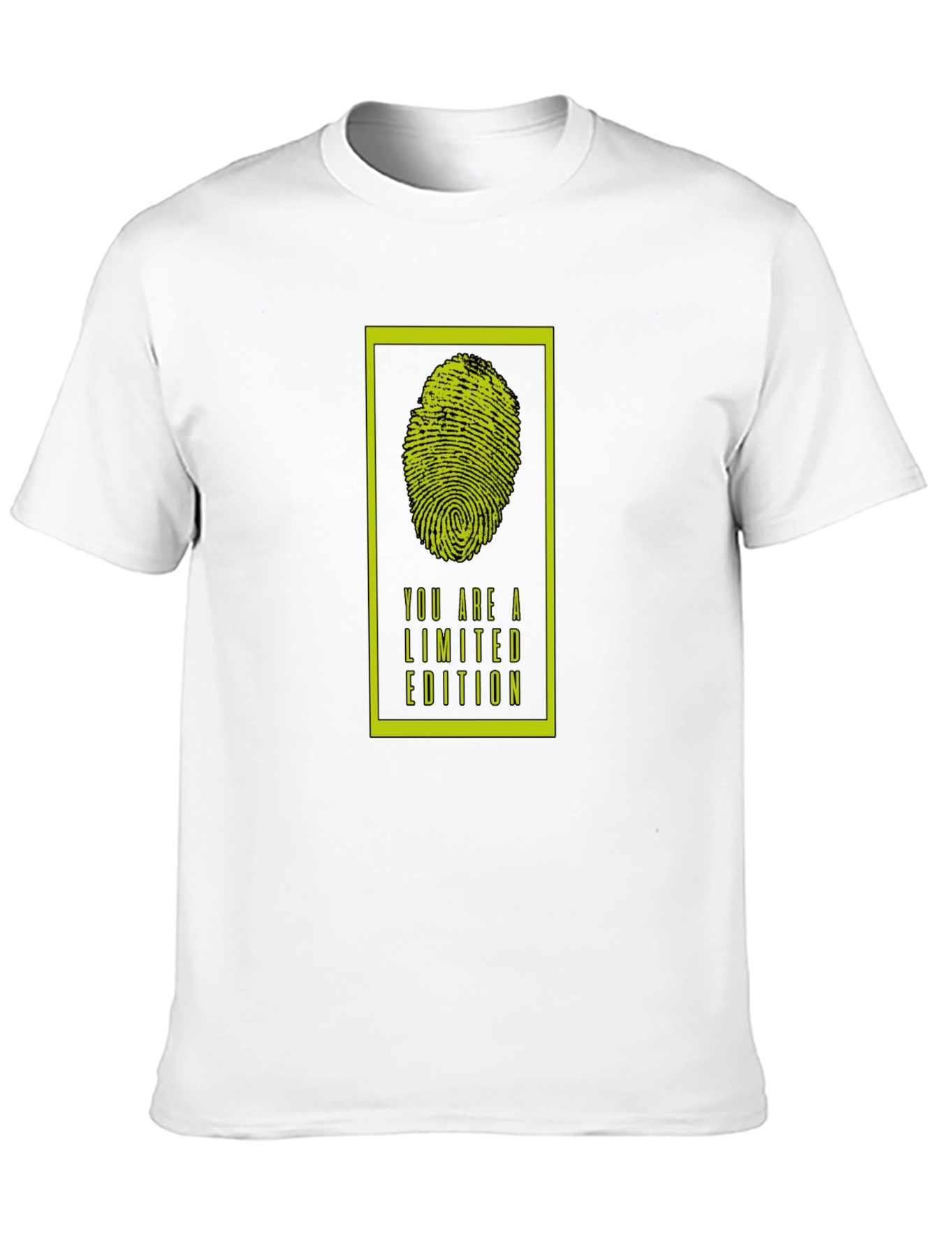 Limited Edition Fingerprint Graphic T-Shirt