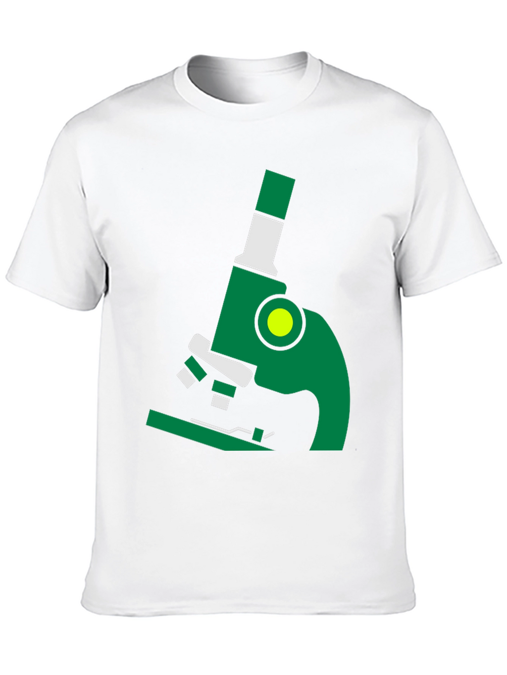 Microscope Graphic Tee - Science Shirt