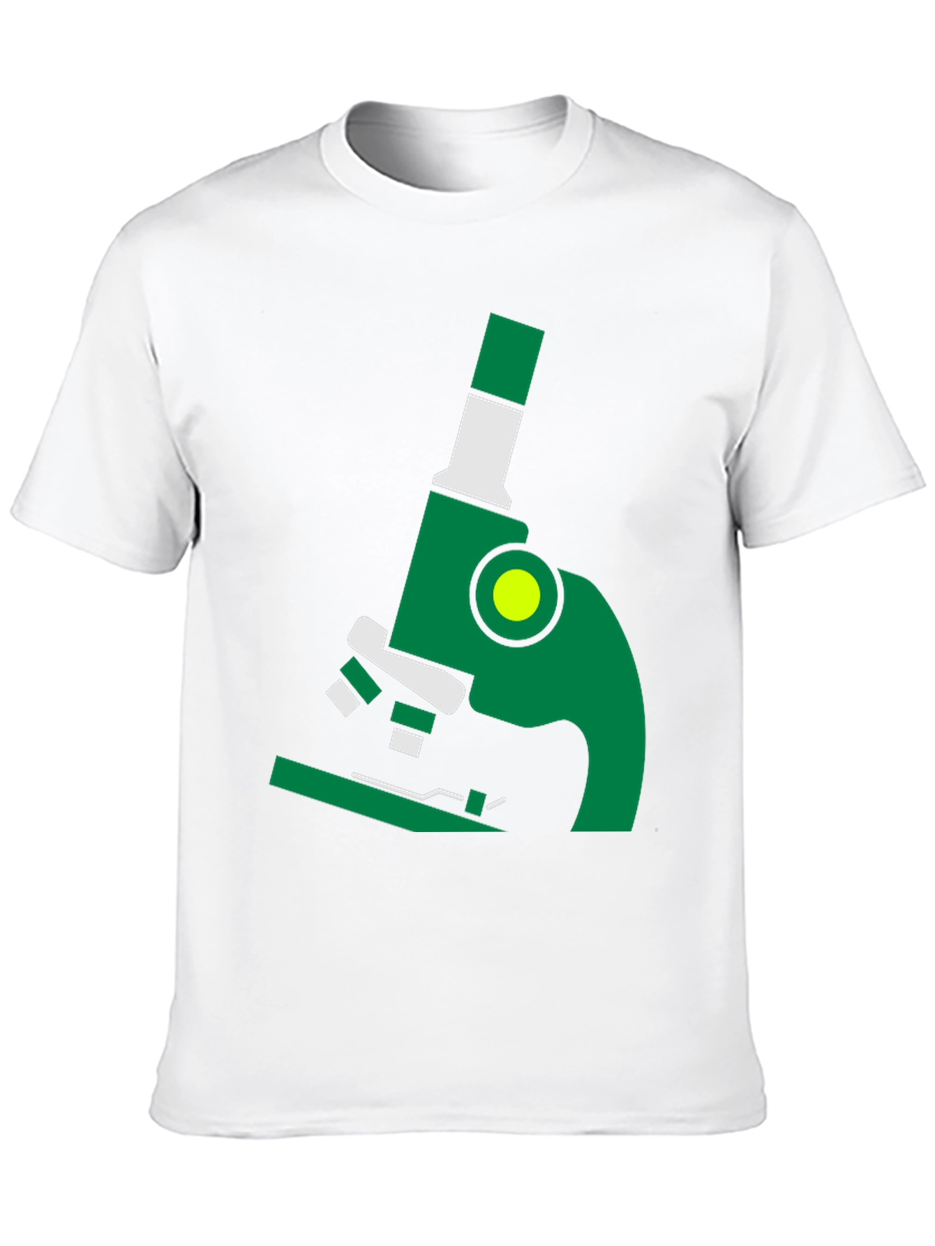 Microscope Graphic Tee - Science Shirt