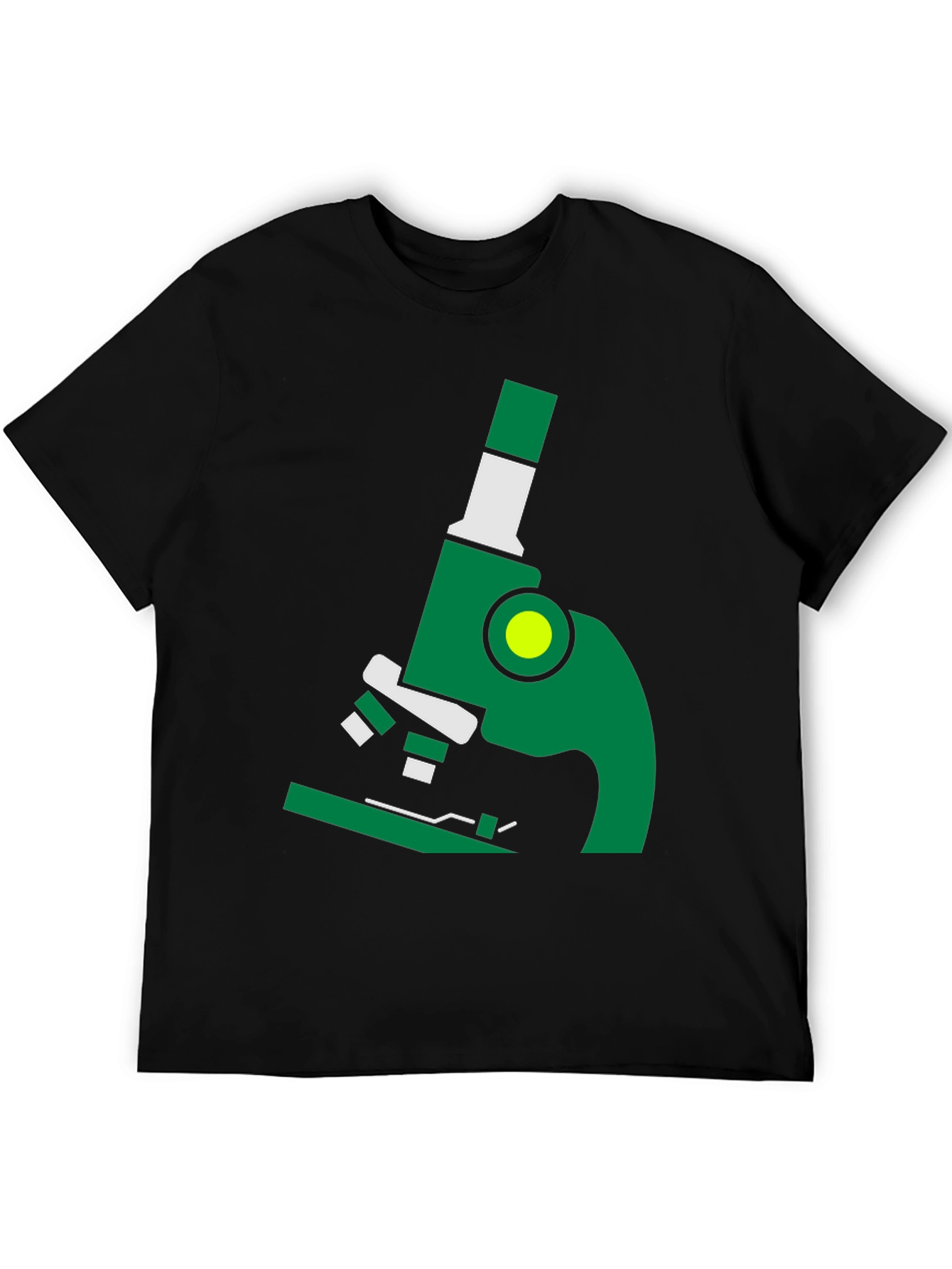 Microscope Graphic Tee - Science Shirt