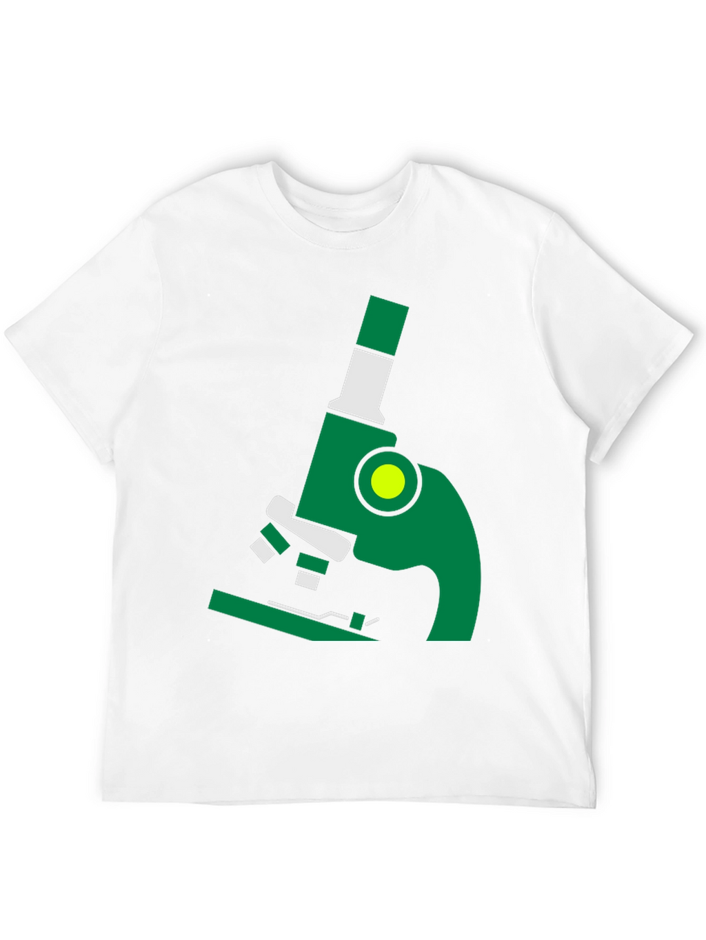 Microscope Graphic Tee - Science Shirt