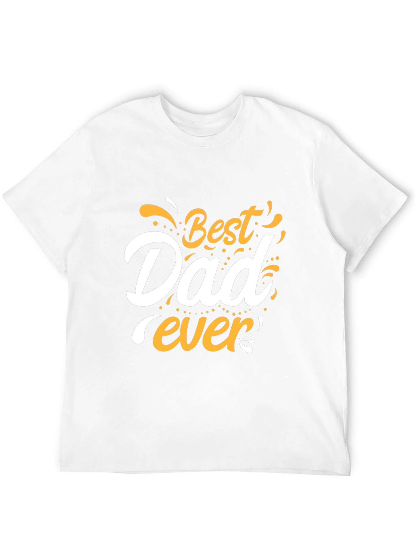 Best Dad Ever Graphic Tee - Mens Black T-Shirt