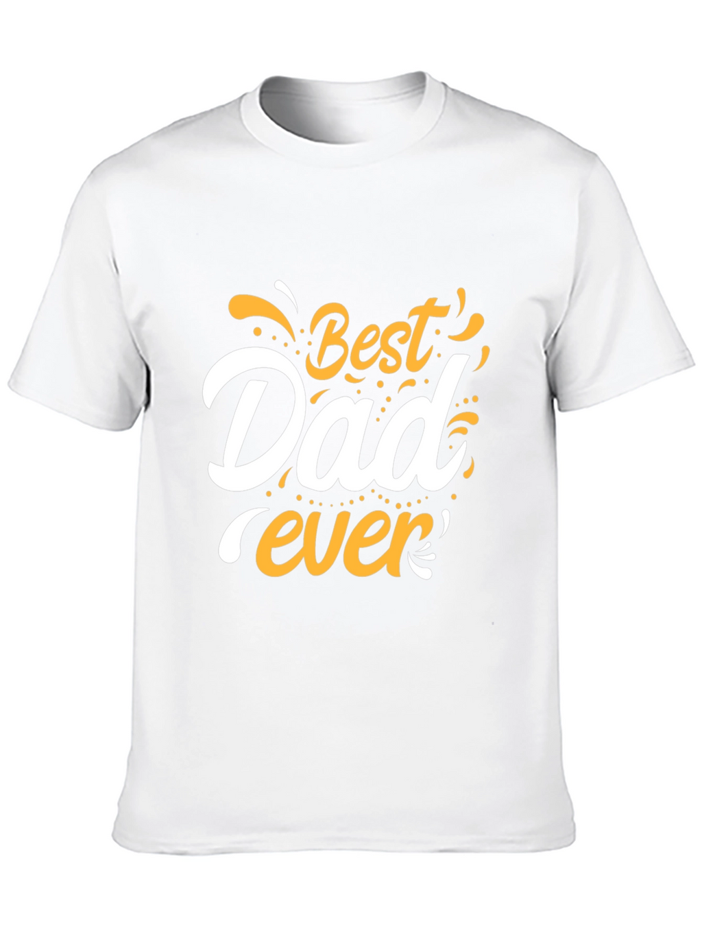 Best Dad Ever Graphic Tee - Mens Black T-Shirt