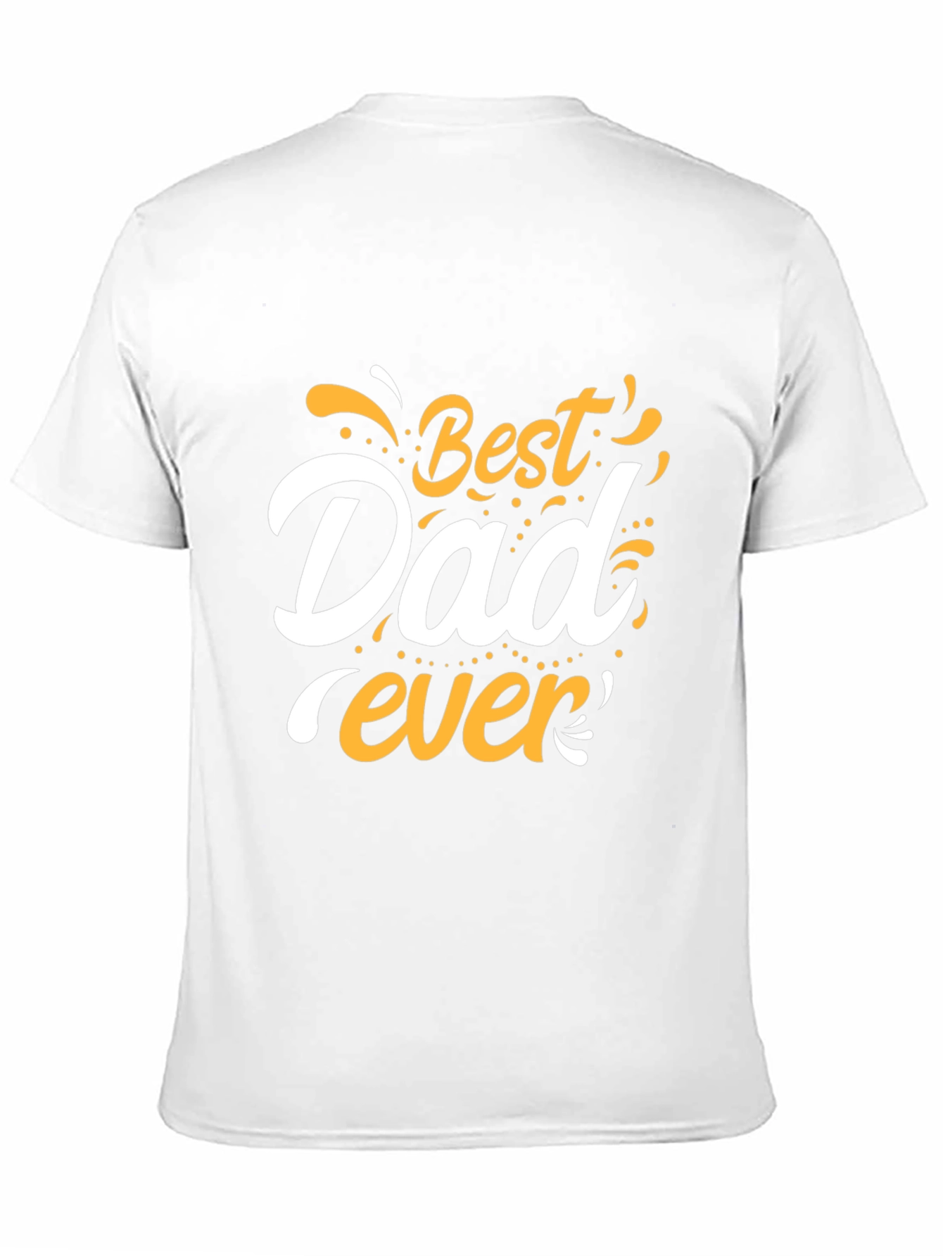 Best Dad Ever Graphic Tee - Mens Black T-Shirt