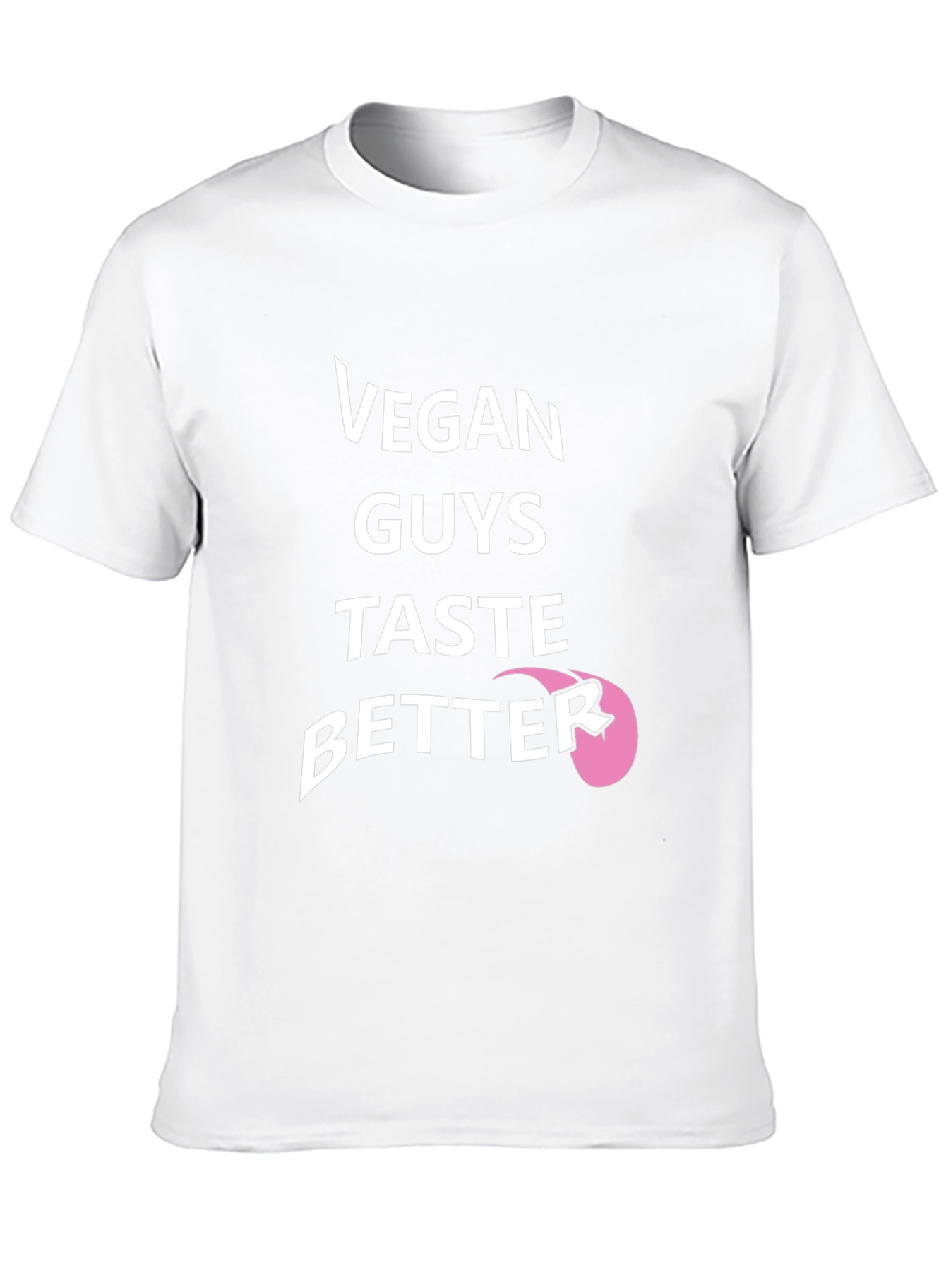 Vegan Guys Taste Better Black T-Shirt