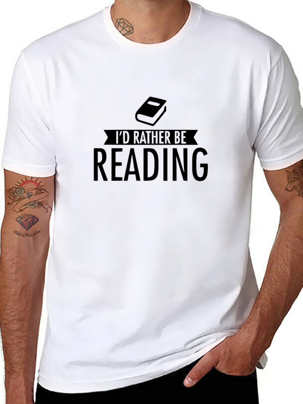 Id Rather Be Reading T-Shirt