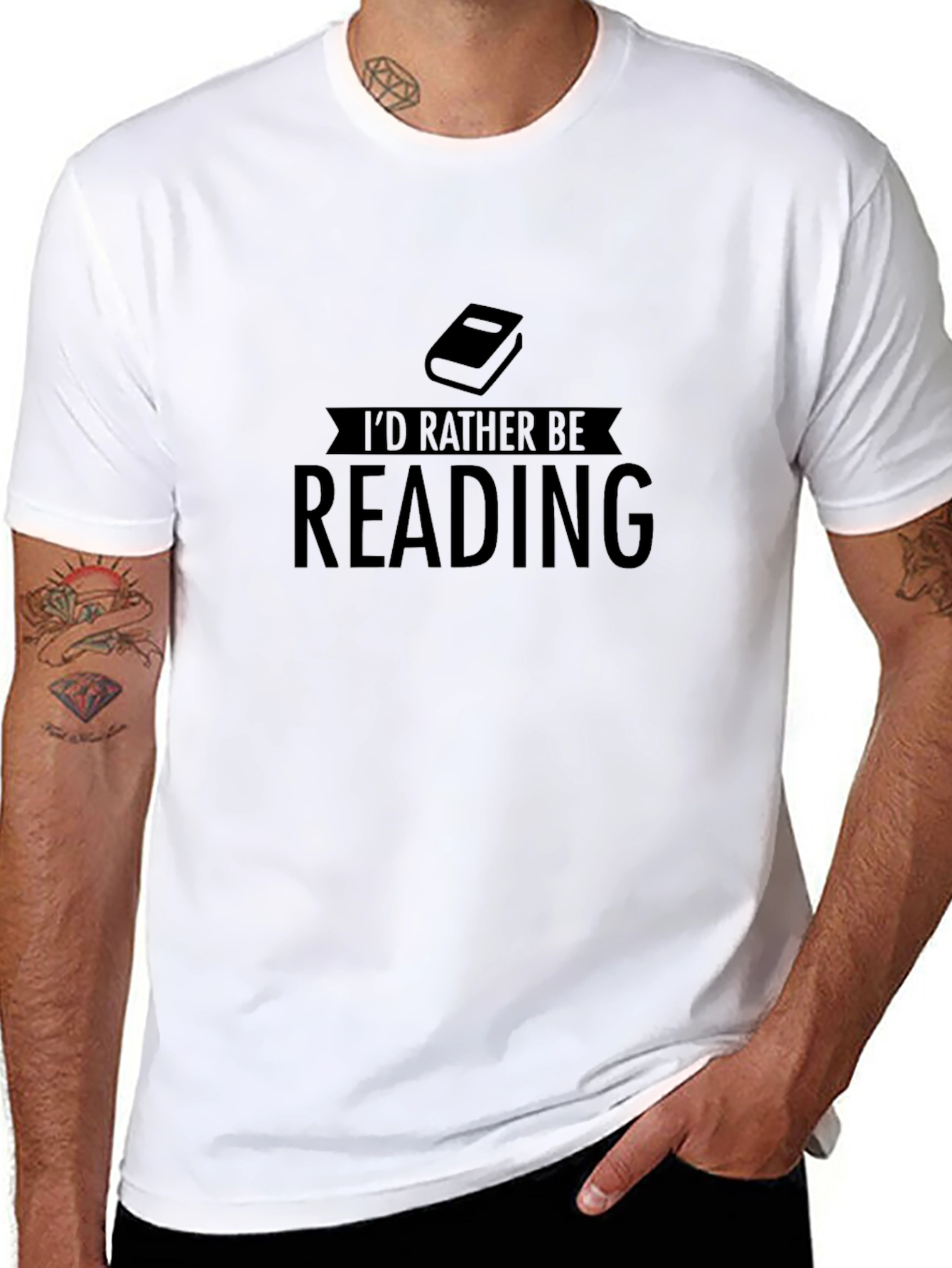Id Rather Be Reading T-Shirt
