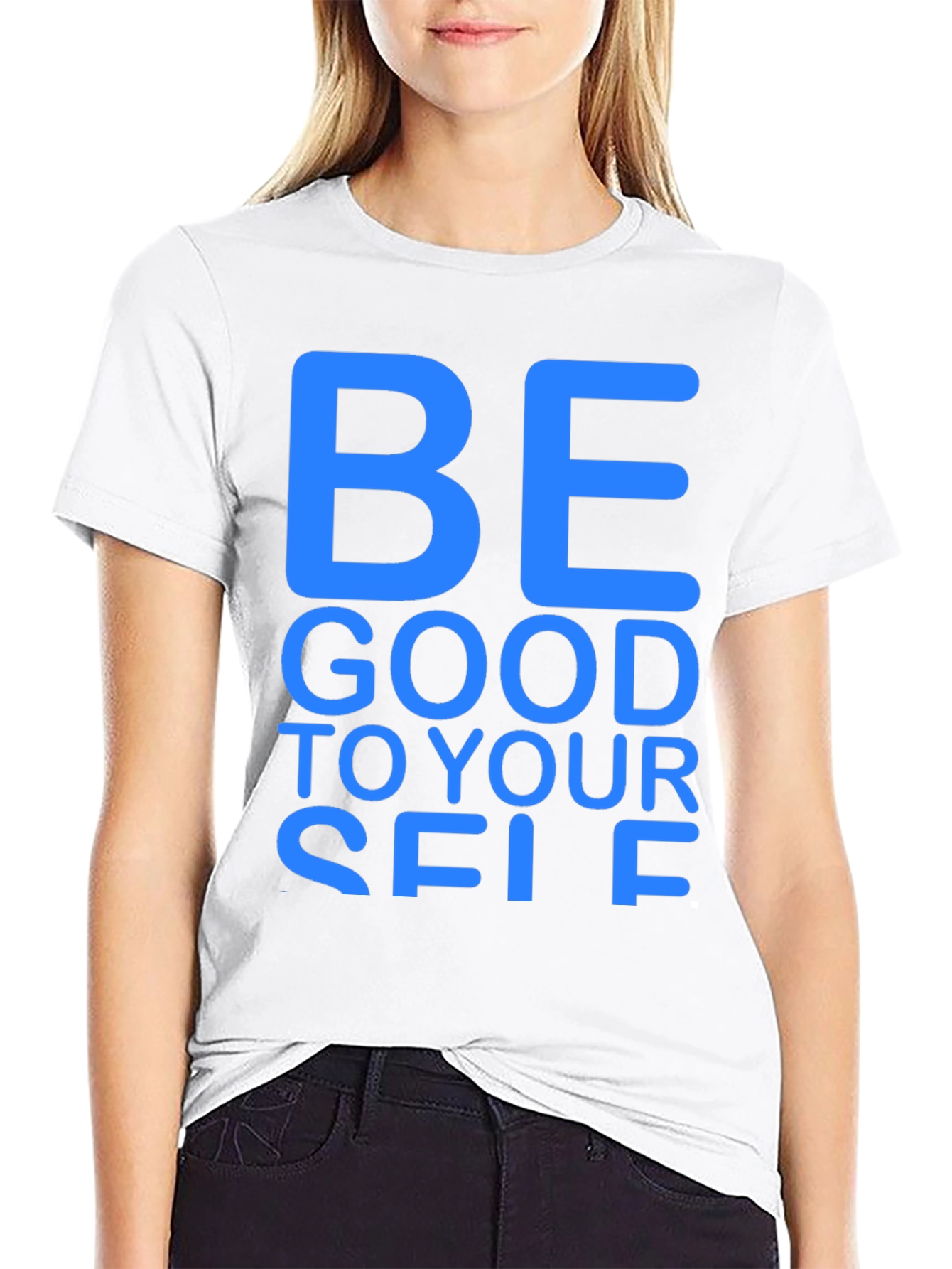 Be Good To Yourself Black T-Shirt