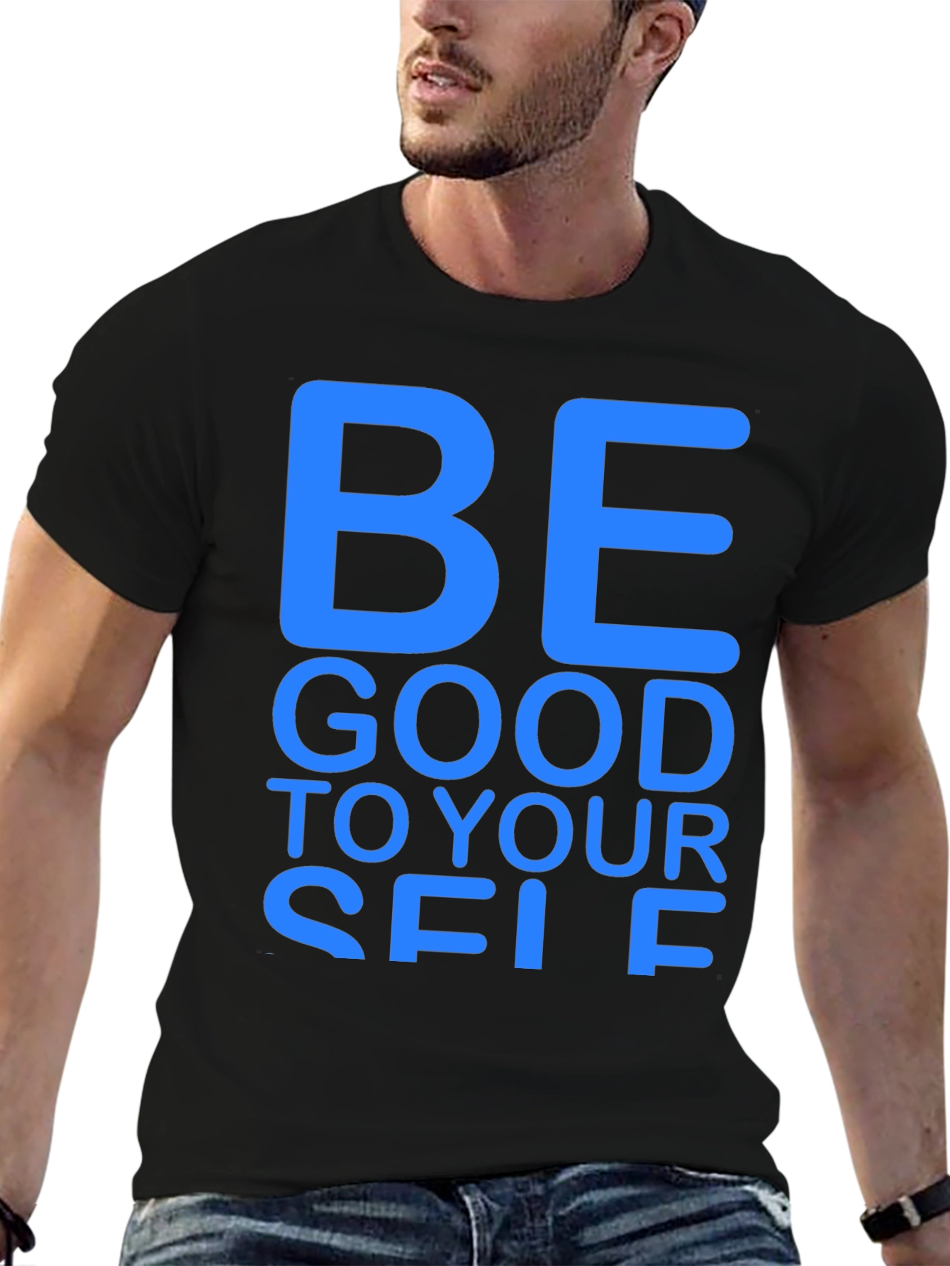 Be Good To Yourself Black T-Shirt