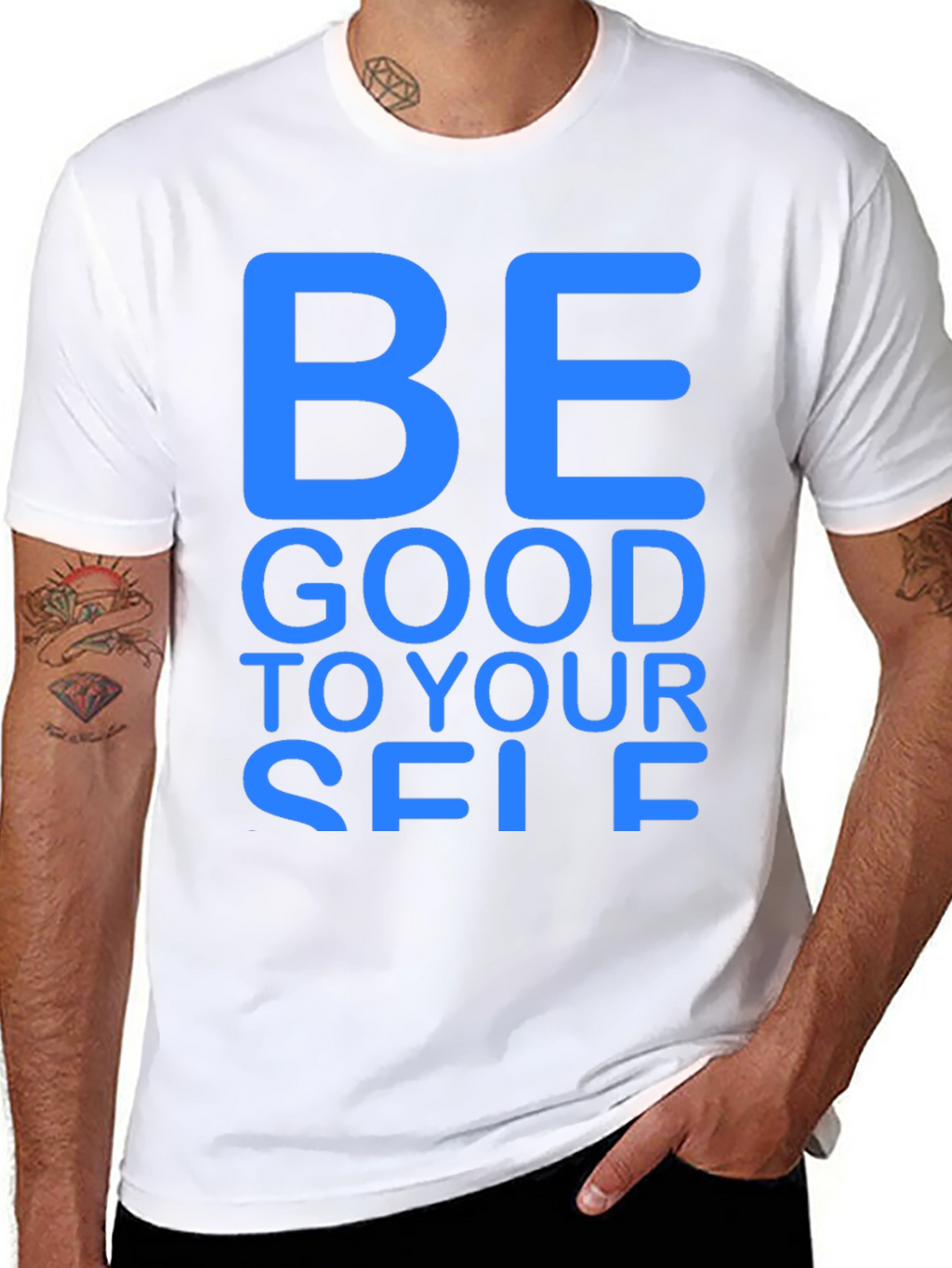 Be Good To Yourself Black T-Shirt