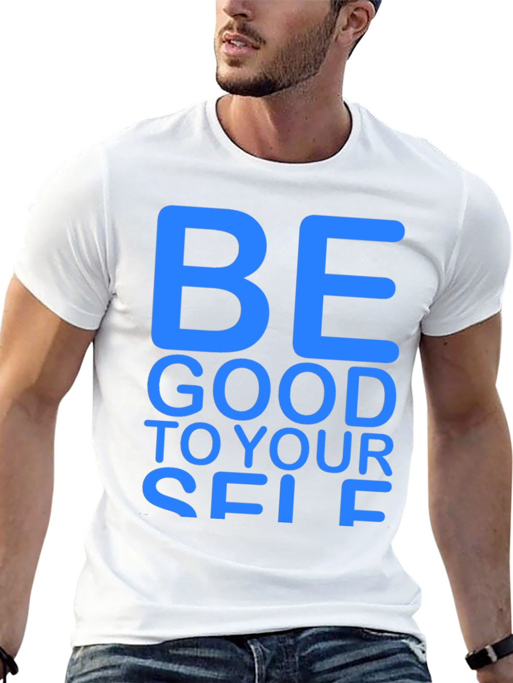 Be Good To Yourself Black T-Shirt