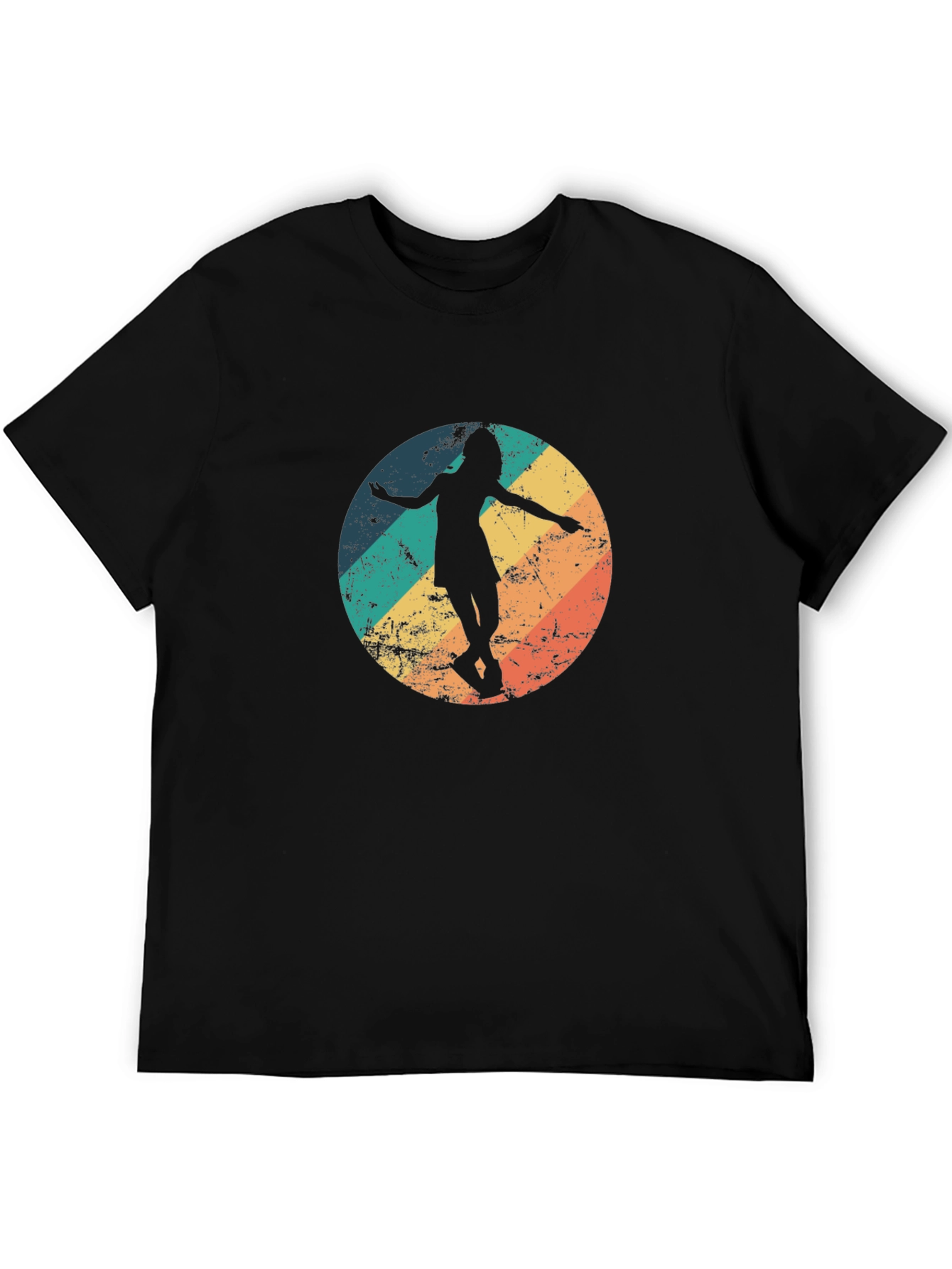 Vintage Skater Graphic Tee - Retro Style