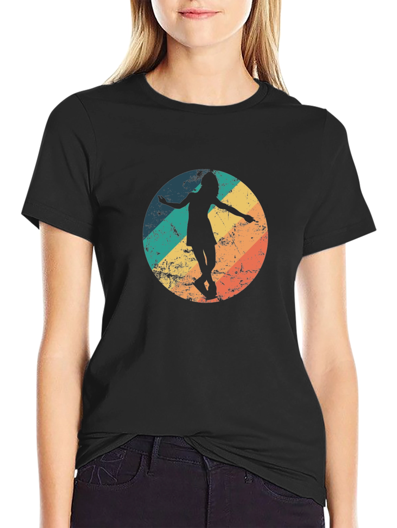 Vintage Skater Graphic Tee - Retro Style