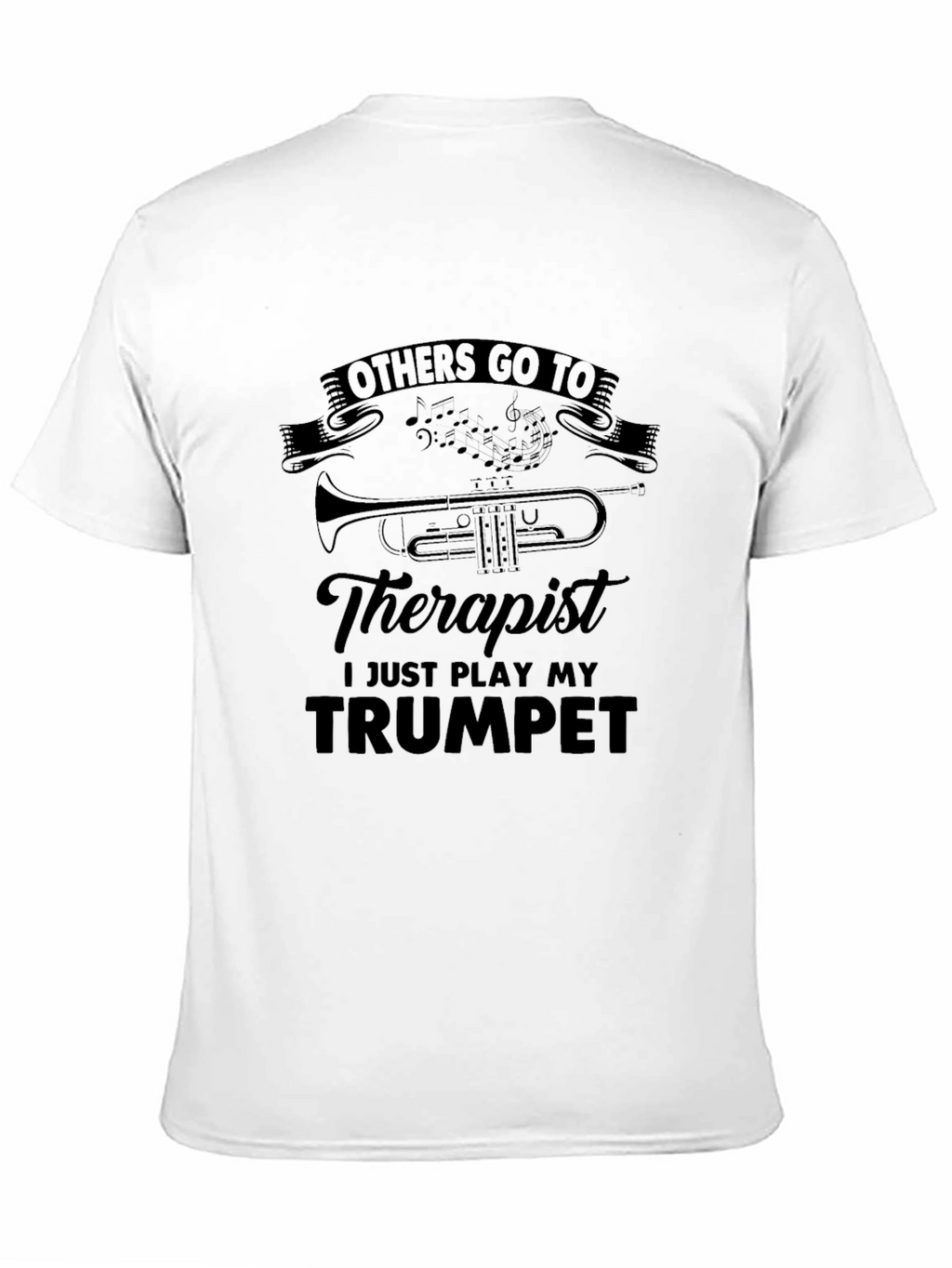Trumpet Therapy Graphic Tee