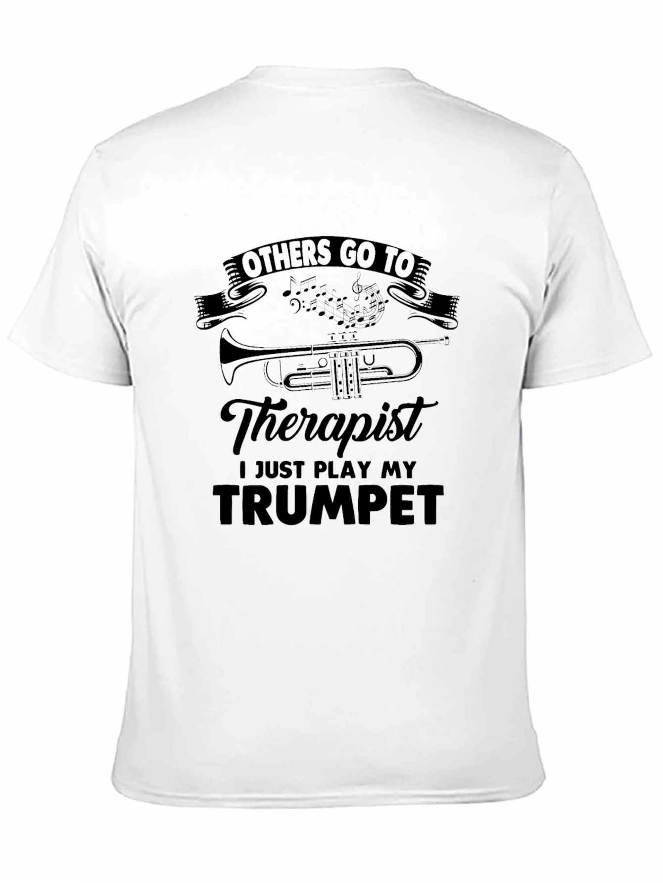 Trumpet Therapy Graphic Tee