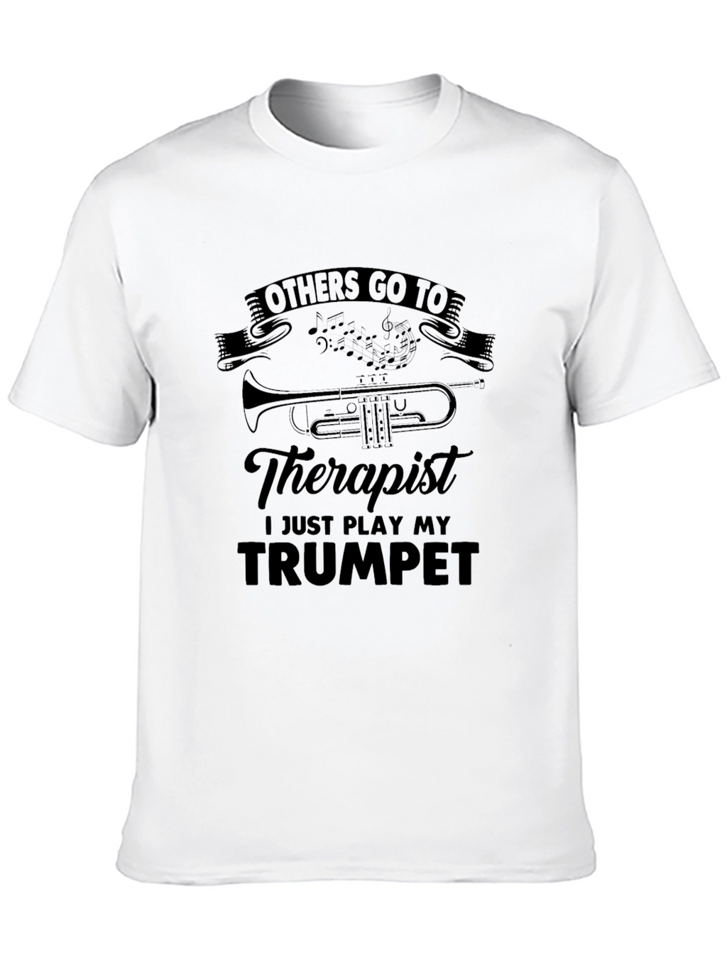 Trumpet Therapy Graphic Tee