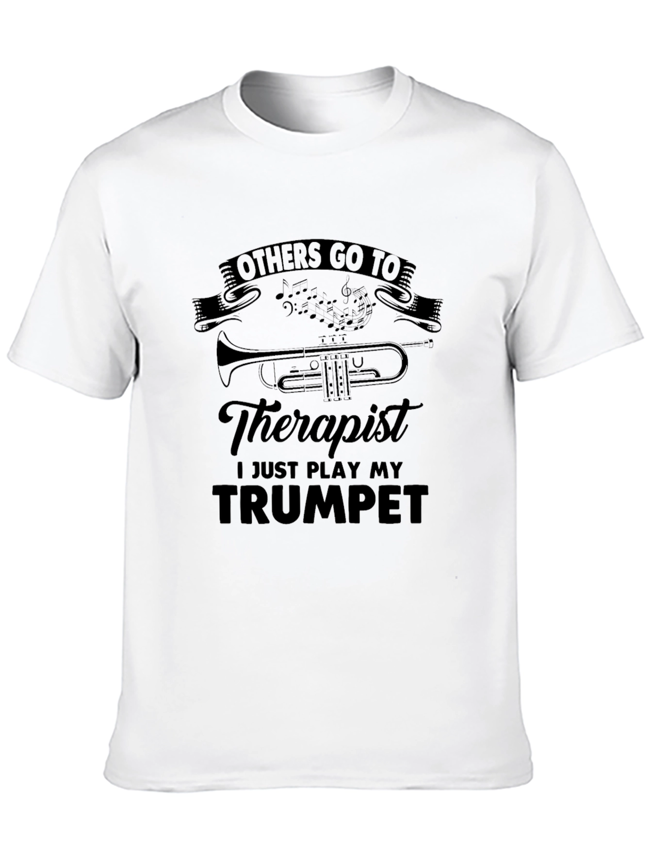 Trumpet Therapy Graphic Tee