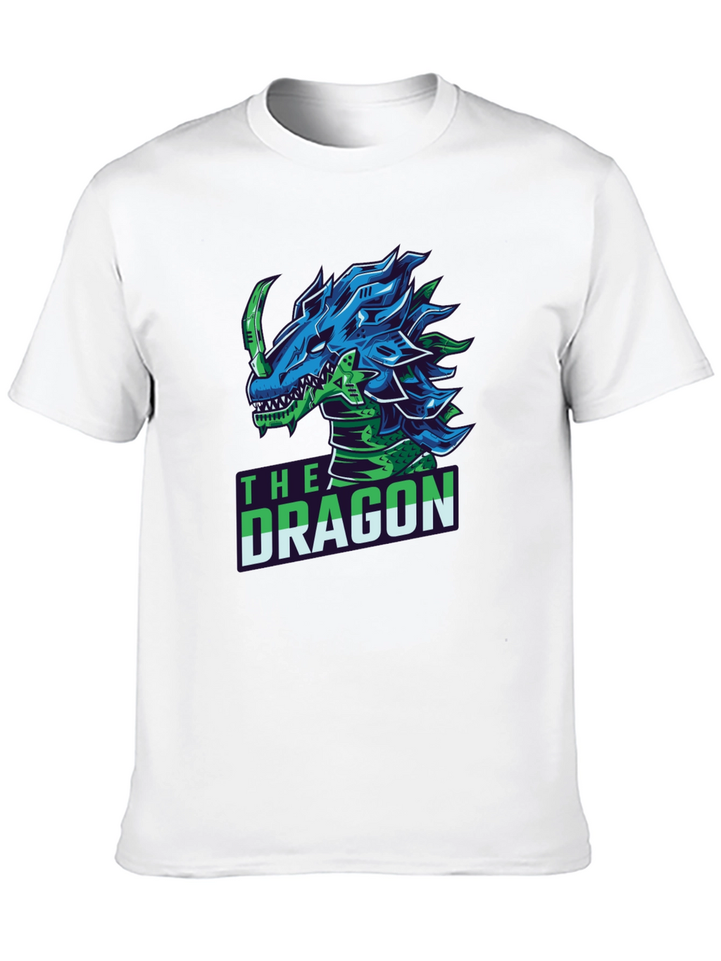 The Dragon T-Shirt: Cyberpunk Style Graphic Tee