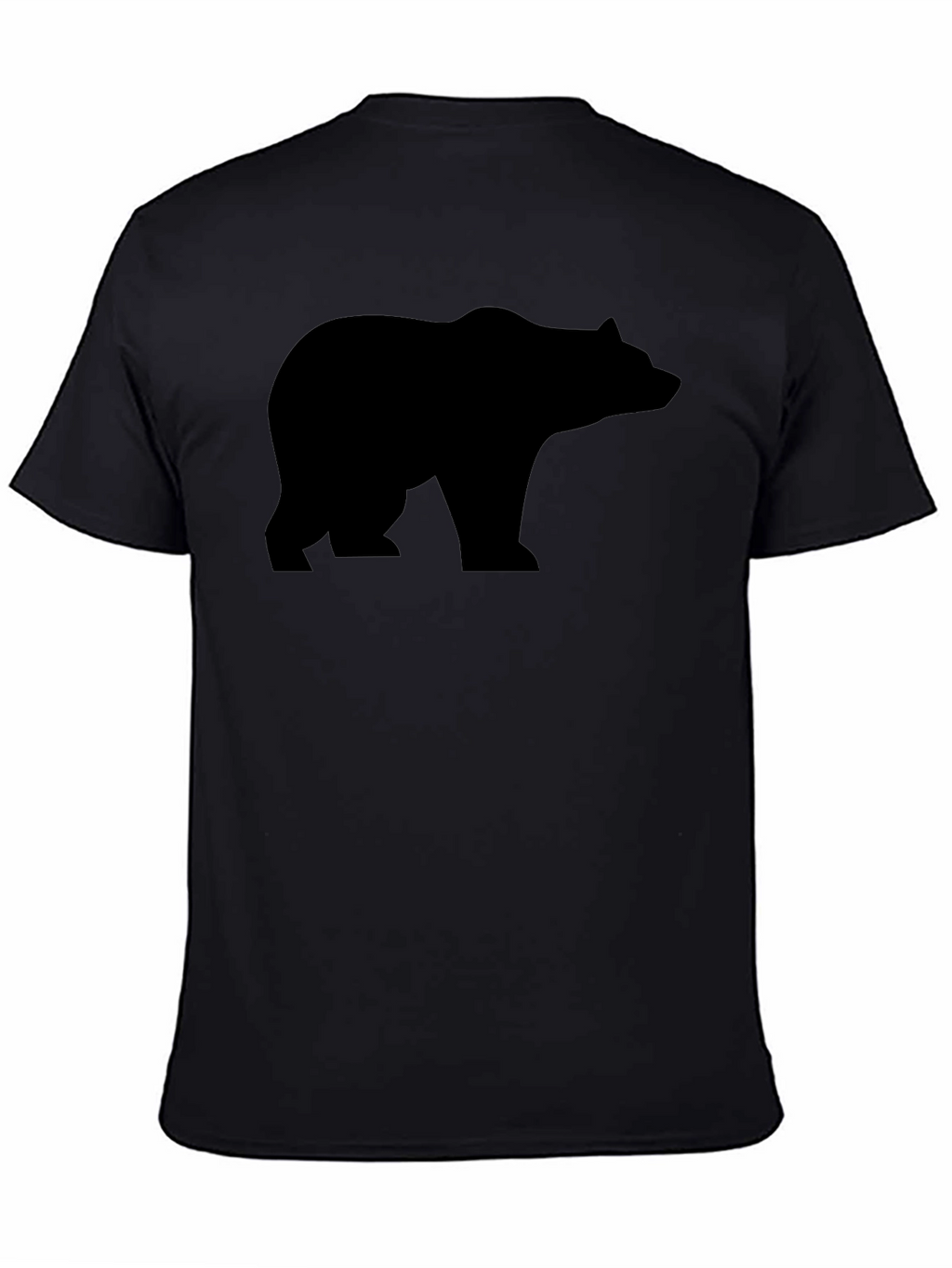 Black Bear Silhouette T-Shirt - Graphic Tee