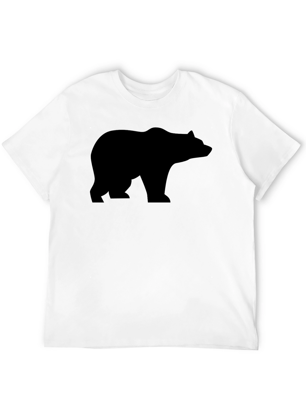 Black Bear Silhouette T-Shirt - Graphic Tee