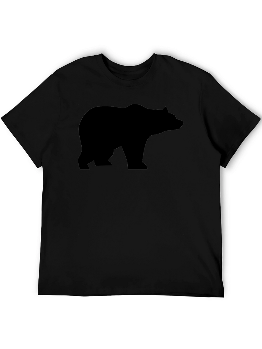 Black Bear Silhouette T-Shirt - Graphic Tee