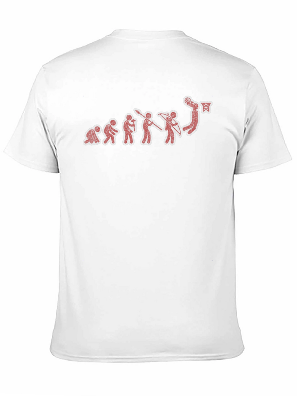 Basketball Evolution Graphic Tee - Black