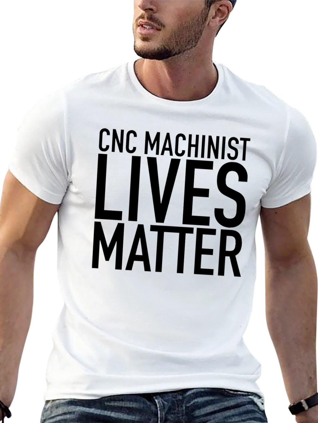 CNC Machinist Lives Matter T-Shirt