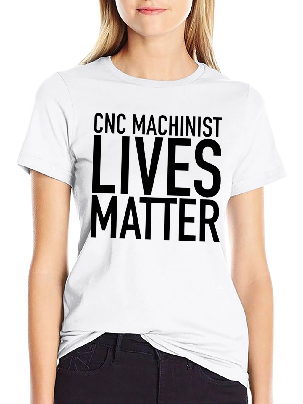 CNC Machinist Lives Matter T-Shirt
